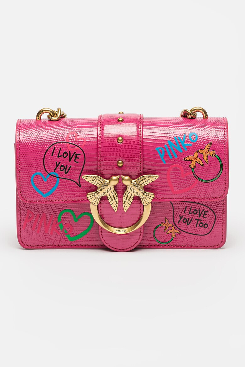 Pinko Кожена чанта Love Mini - Pepit.bg