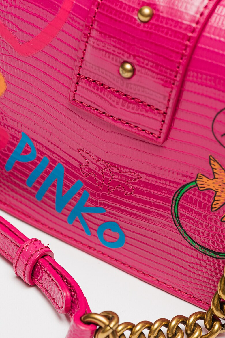 Pinko Кожена чанта Love Mini - Pepit.bg