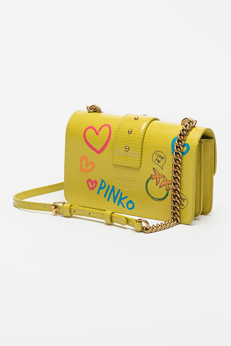 Pinko Кожена чанта Love Mini - Pepit.bg