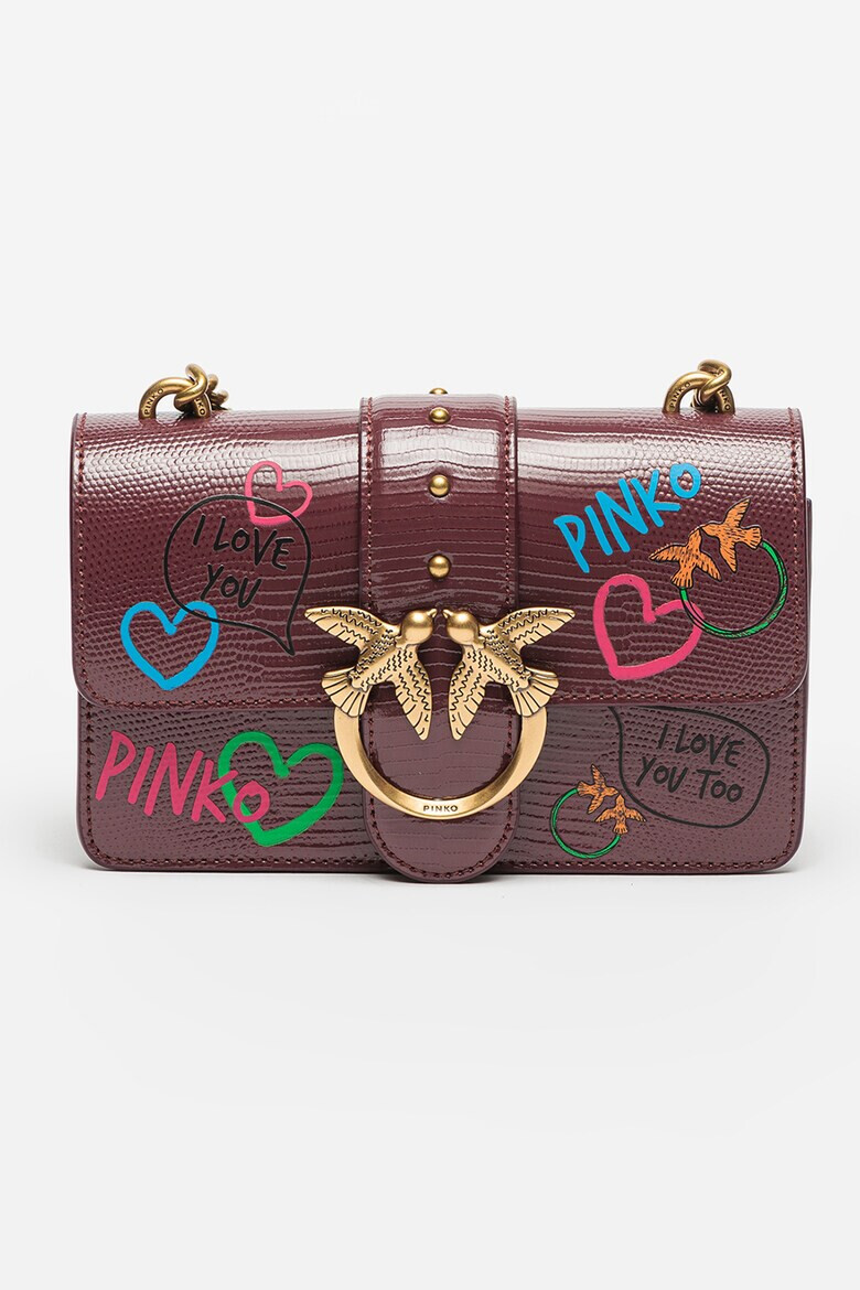 Pinko Кожена чанта Love Mini - Pepit.bg