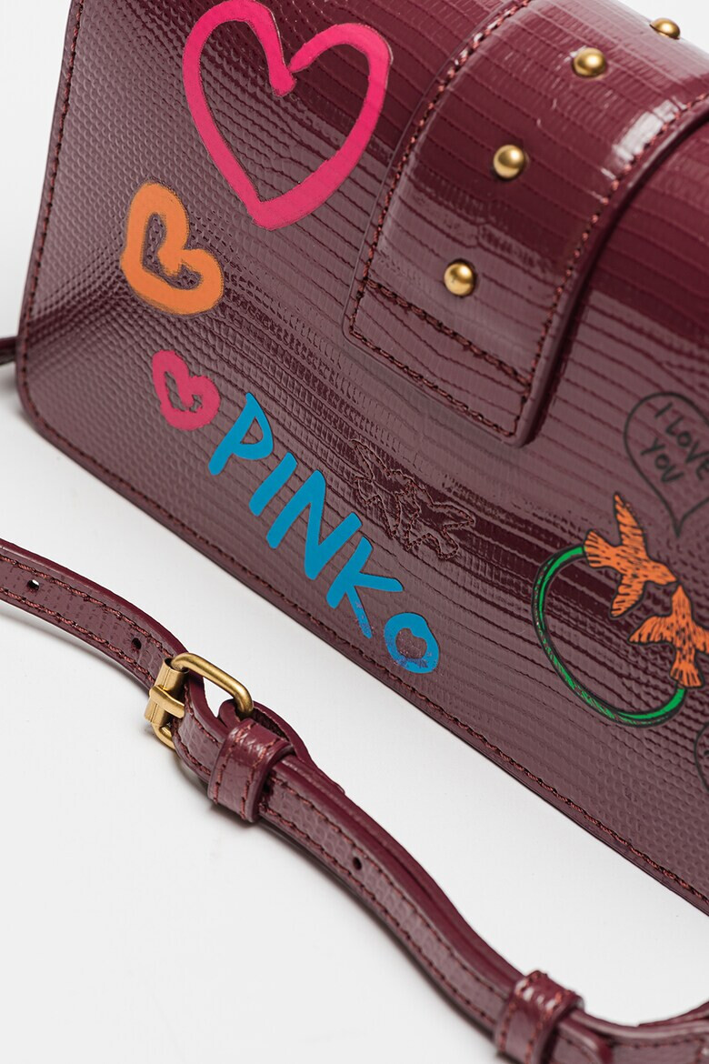 Pinko Кожена чанта Love Mini - Pepit.bg