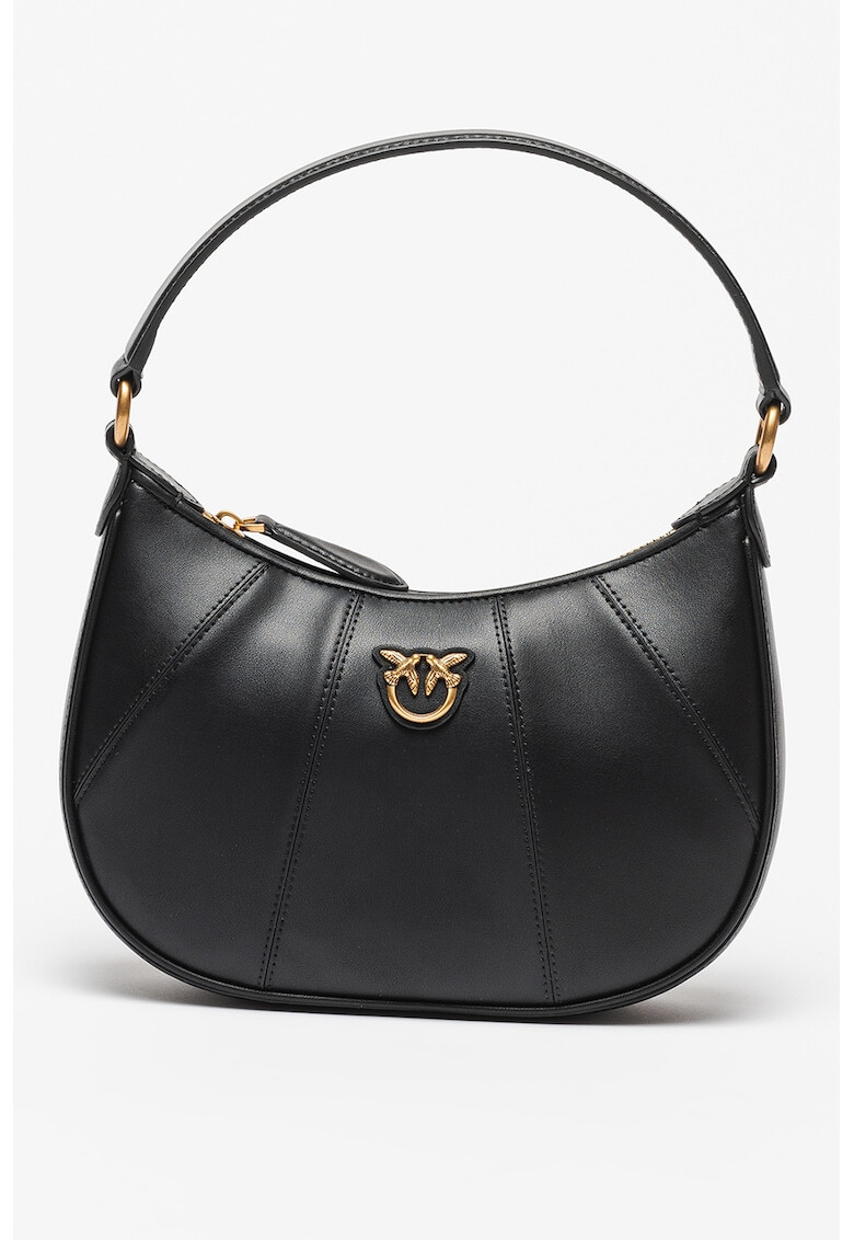 Pinko Кожена чанта Love Mini Half Moon - Pepit.bg