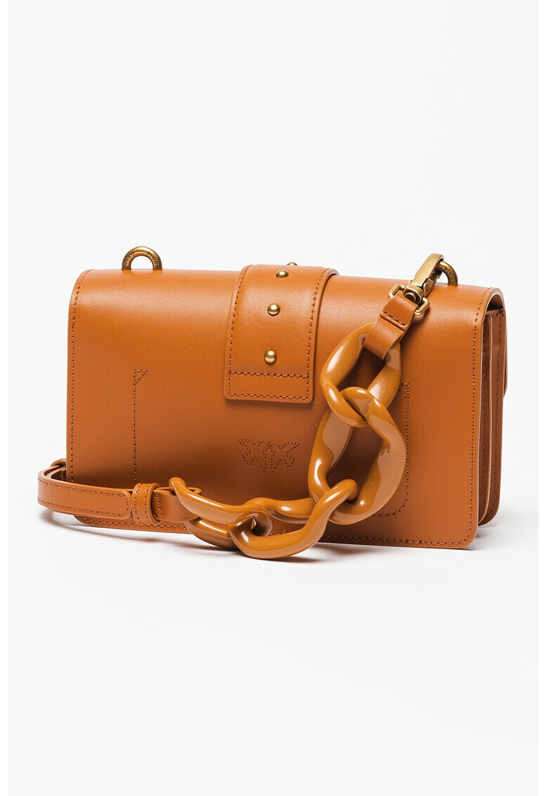 Pinko Кожена чанта Love Mini Icon Summer - Pepit.bg