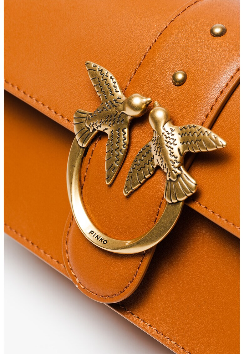 Pinko Кожена чанта Love Mini Icon Summer - Pepit.bg