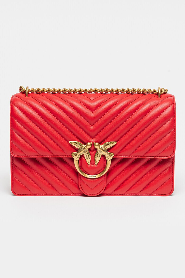 Pinko Кожена чанта Love One Classic - Pepit.bg