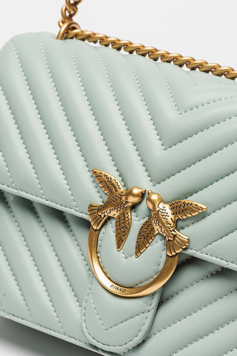 Pinko Кожена чанта Love One Classic - Pepit.bg