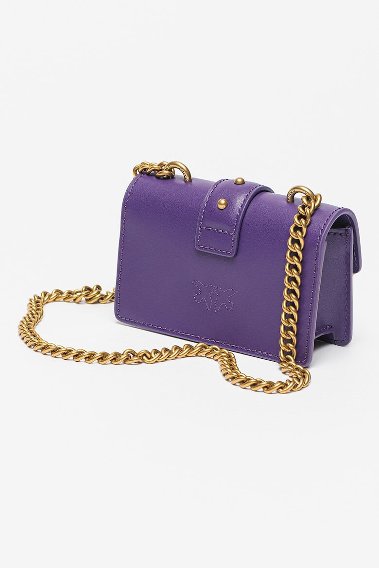 Pinko Кожена чанта Love One Micro с капаче - Pepit.bg