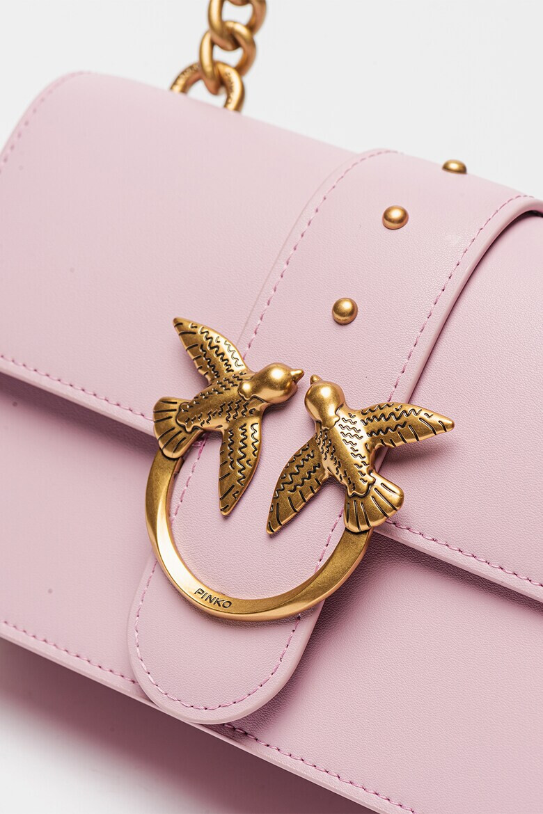 Pinko Кожена чанта Love One Mini - Pepit.bg