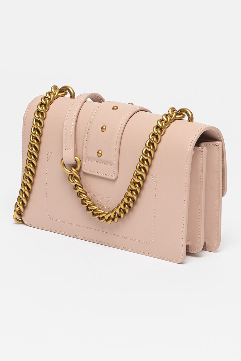 Pinko Кожена чанта през рамо Love One Mini - Pepit.bg