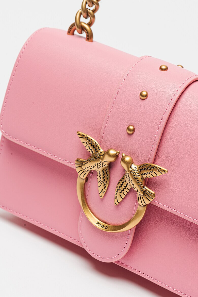 Pinko Кожена чанта Love One Mini - Pepit.bg