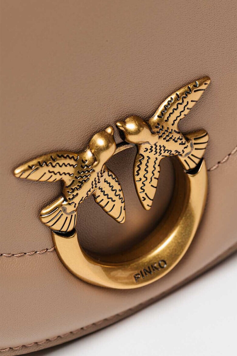 Pinko Кожена чанта Love Round Click - Pepit.bg