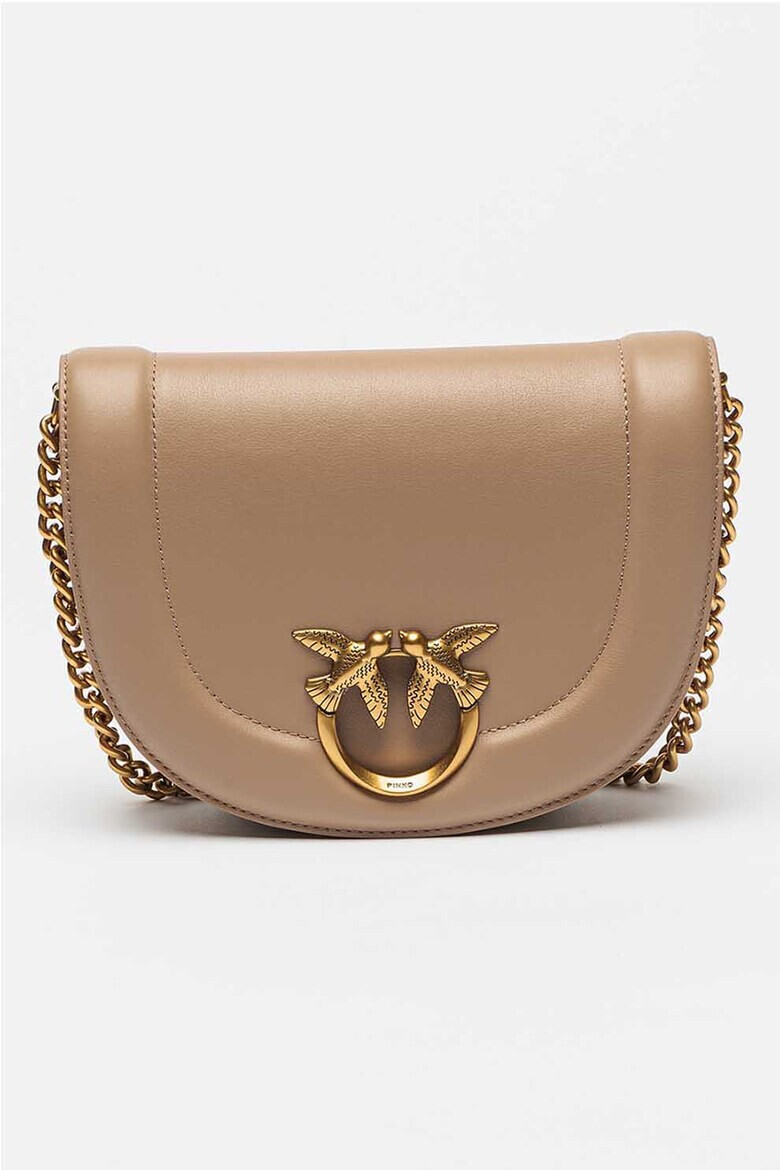 Pinko Кожена чанта Love Round Click Classic - Pepit.bg