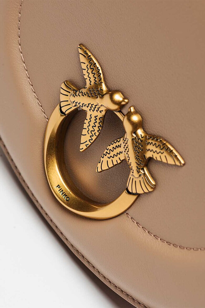 Pinko Кожена чанта Love Round Click Classic - Pepit.bg