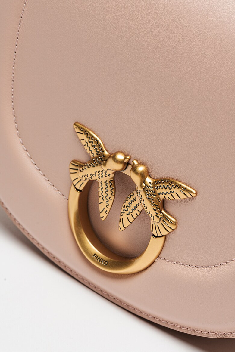 Pinko Кожена чанта Love Round Click Classic - Pepit.bg