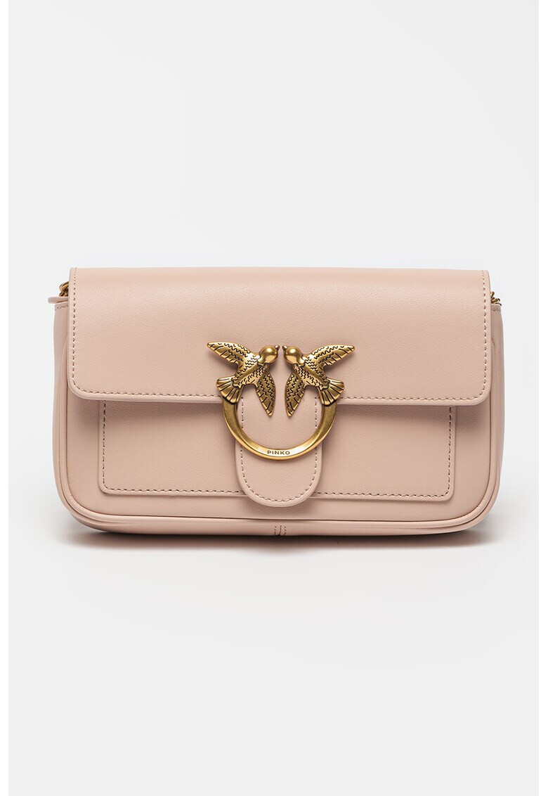 Pinko Кожена чанта Love Simply - Pepit.bg