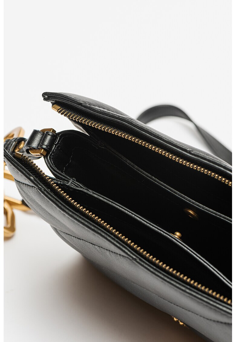 Pinko Кожена чанта Mini Twins Maxi Quilt - Pepit.bg