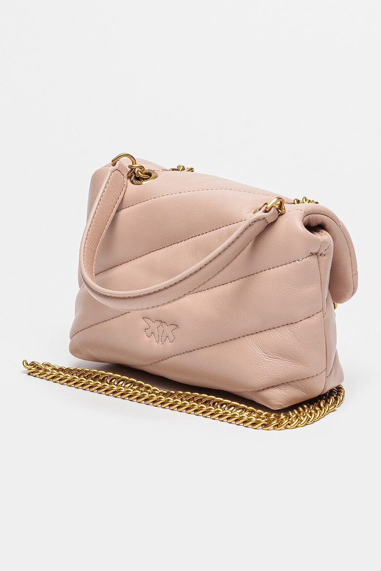 Pinko Кожена crossbody чанта - Love Puff. - Pepit.bg