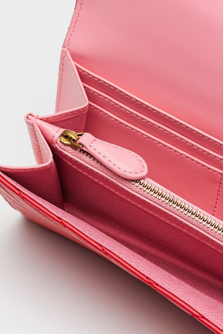 Pinko Кожено портмоне Compact с капаче - Pepit.bg