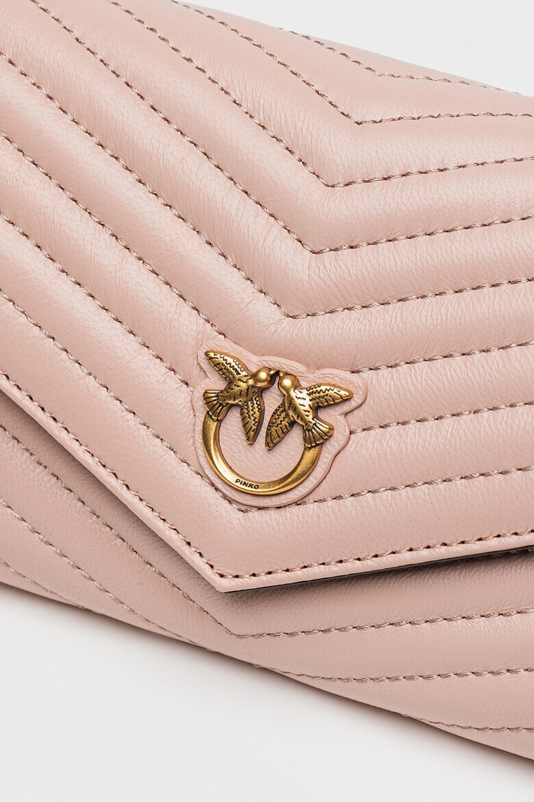 Pinko Кожено портмоне Compact с капаче - Pepit.bg