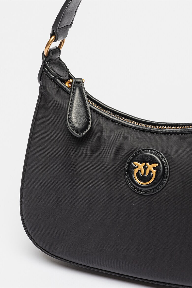 Pinko Малка чанта Half Moon от текстил - Pepit.bg