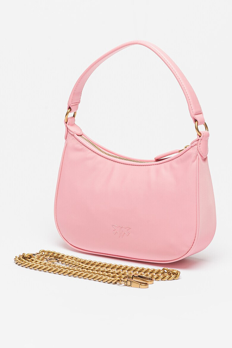 Pinko Малка чанта Half Moon от текстил - Pepit.bg