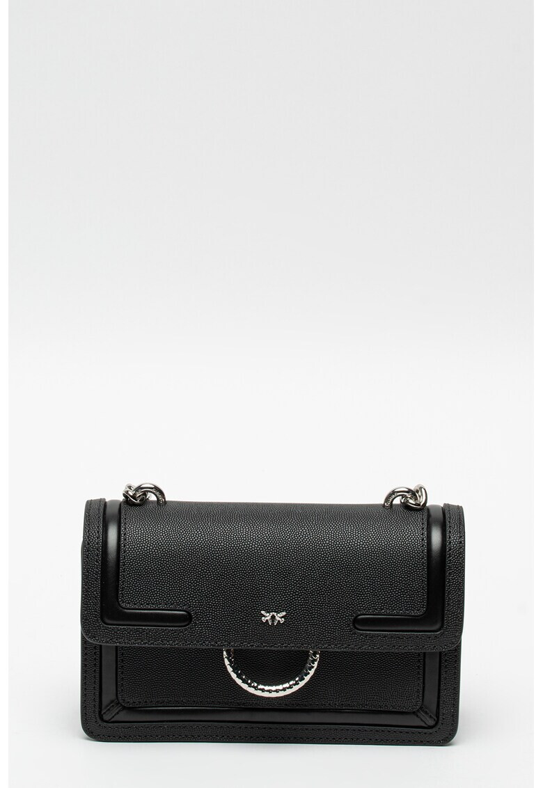 Pinko Малка чанта Mini Love с релеф - Pepit.bg