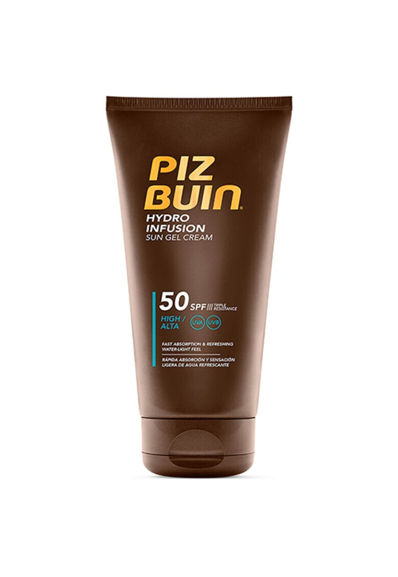 Piz Buin Слънцезащитен крем гел за лице Hydro Infusion SPF 50 150 мл - Pepit.bg