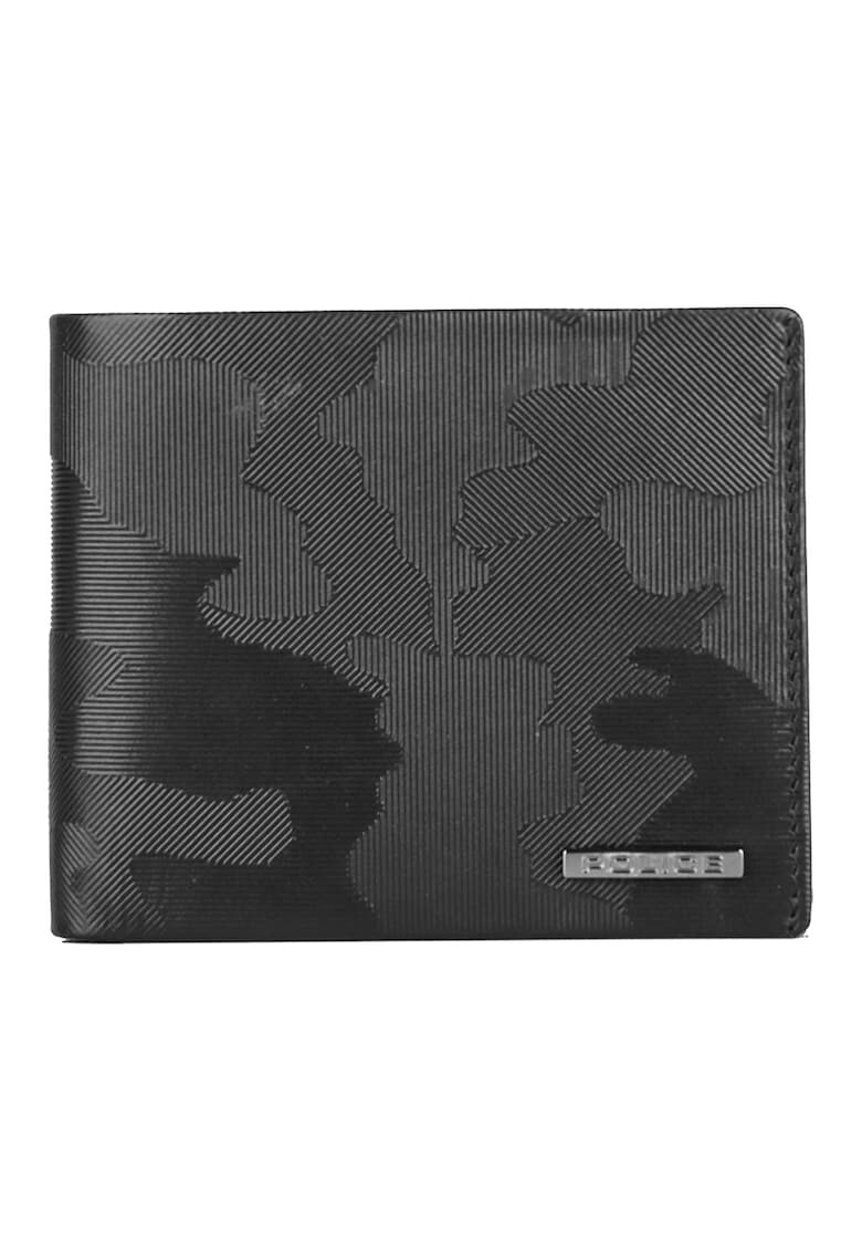 Police Кожен портфейл Brerryblack Camouflage с прегъване - Pepit.bg