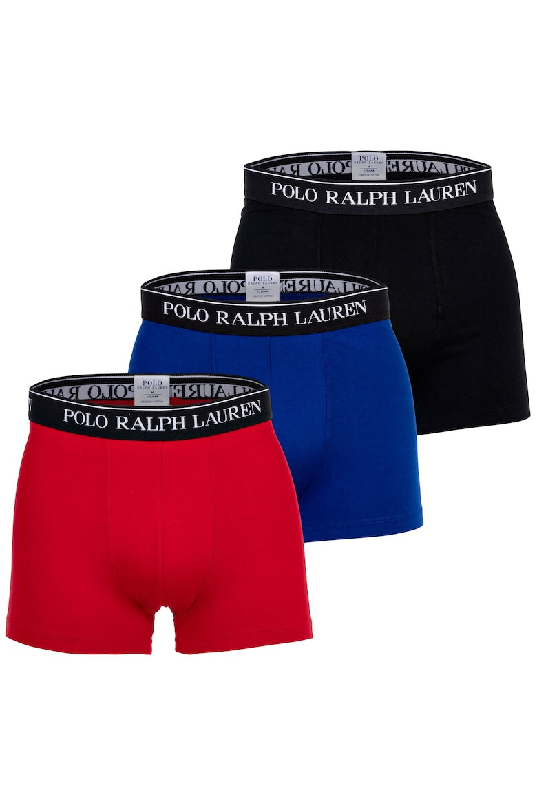 Polo Ralph Lauren Боксерки с лого на талията - 3 чифта - Pepit.bg