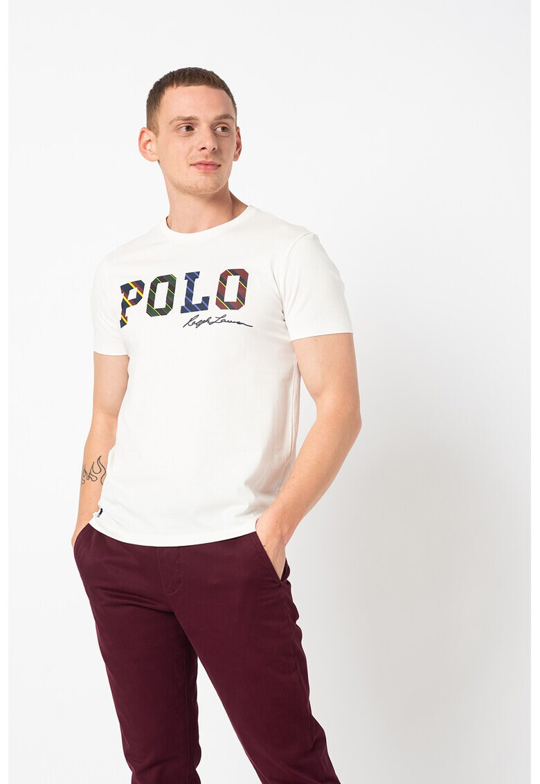 Polo Ralph Lauren Тениска Boston по тялото с лого - Pepit.bg