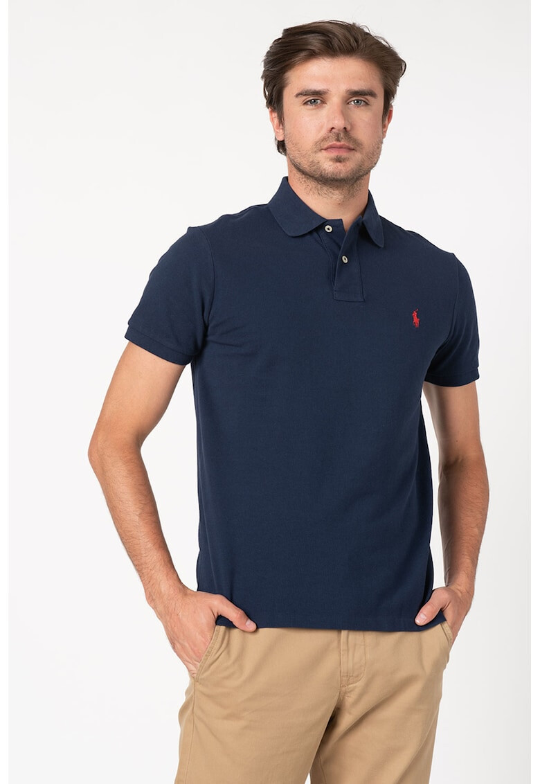 Polo Ralph Lauren Тениска от пике с яка - Pepit.bg