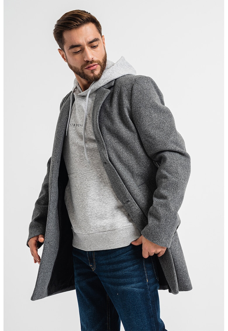 Produkt by Jack & Jones Палто Tobias с шлиц на гърба - Pepit.bg