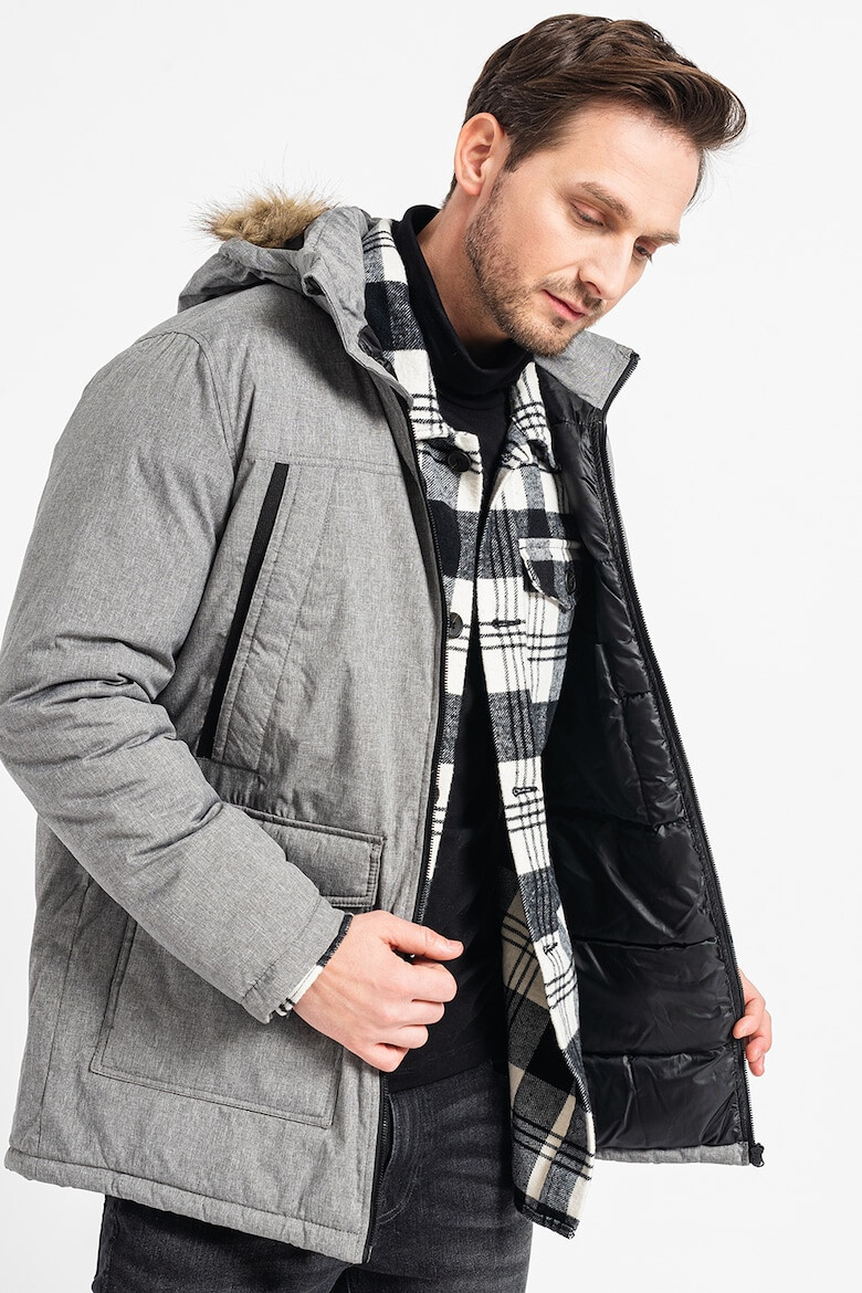 Produkt by Jack & Jones Парка Melvin с качулка и джобове - Pepit.bg