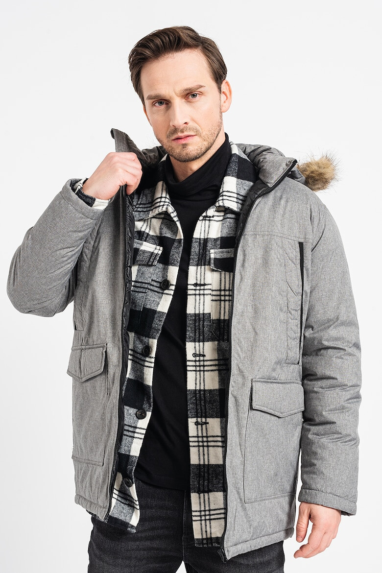 Produkt by Jack & Jones Парка Melvin с качулка и джобове - Pepit.bg