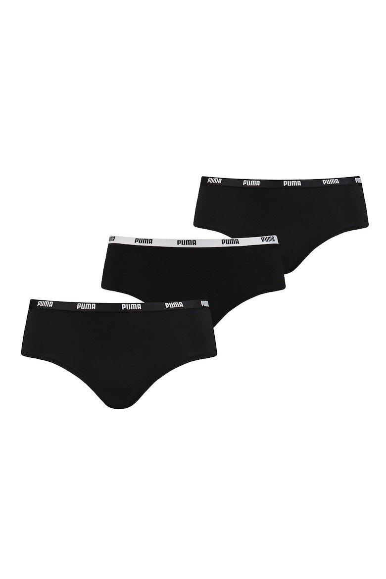 Puma Бикини тип хипстър с лого - 3 чифта - Pepit.bg