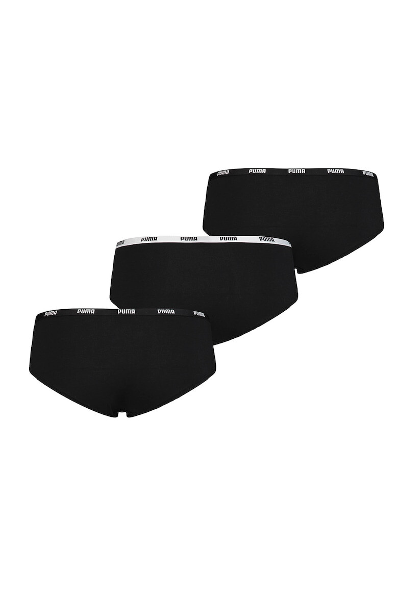 Puma Бикини тип хипстър с лого - 3 чифта - Pepit.bg