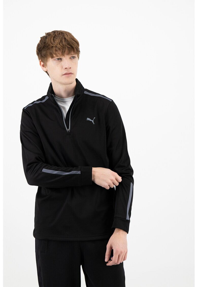 Puma Блуза Midweight за голф с къс цип - Pepit.bg
