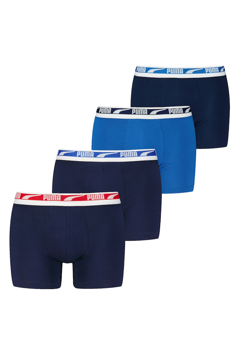 Puma Боксерки Everyday Multi с лого - 4 чифта - Pepit.bg