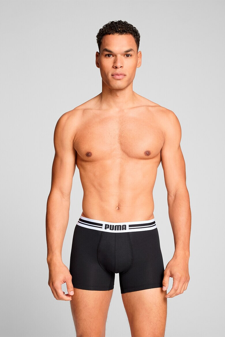 Puma Боксерки с лого на талията - 2 чифта - Pepit.bg