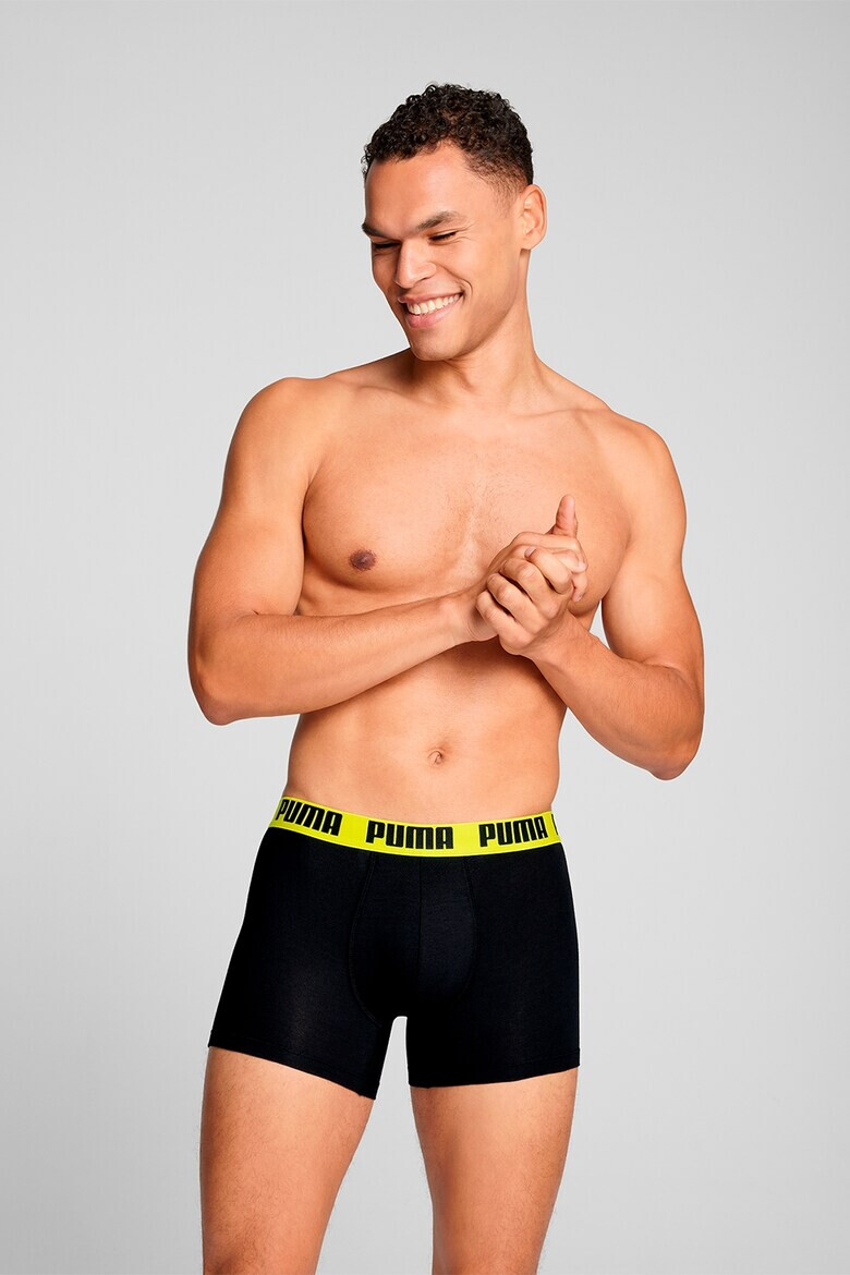 Puma Боксерки с лого на талията - 2 чифта - Pepit.bg