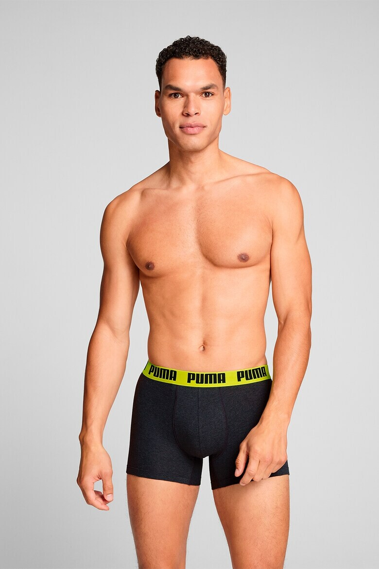 Puma Боксерки с лого на талията - 2 чифта - Pepit.bg