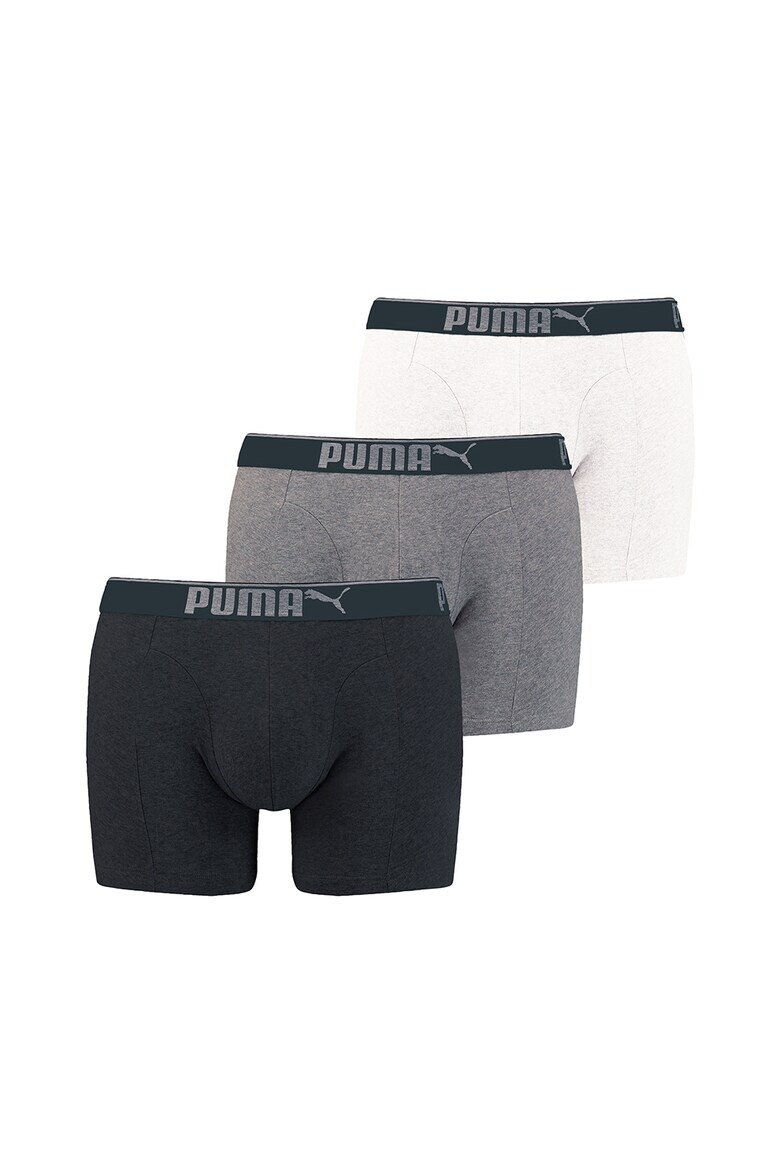 Puma Боксерки с лого на талията - 3 чифта - Pepit.bg