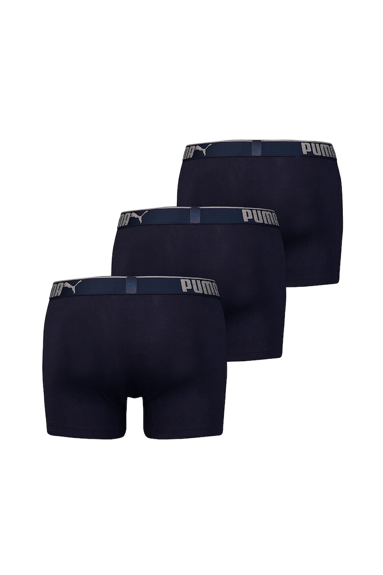 Puma Боксерки с лого на талията - 3 чифта - Pepit.bg