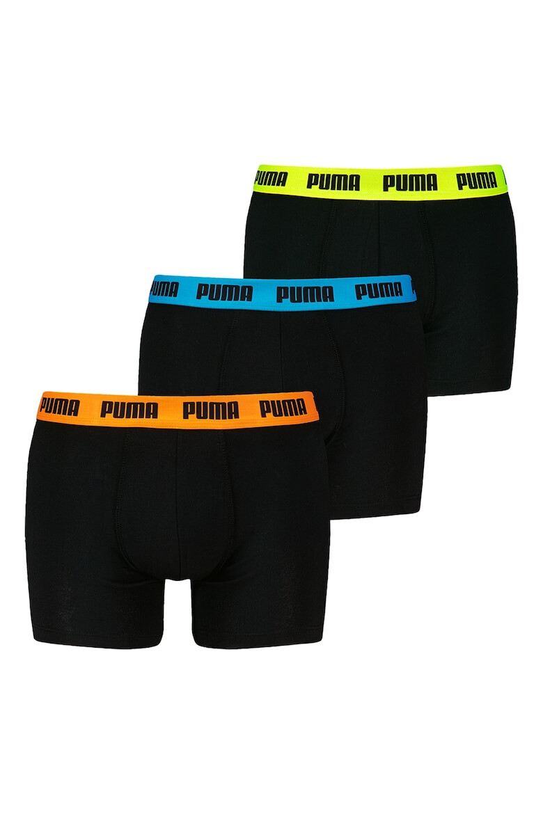 Puma Боксерки с лого на талията - 3 чифта - Pepit.bg