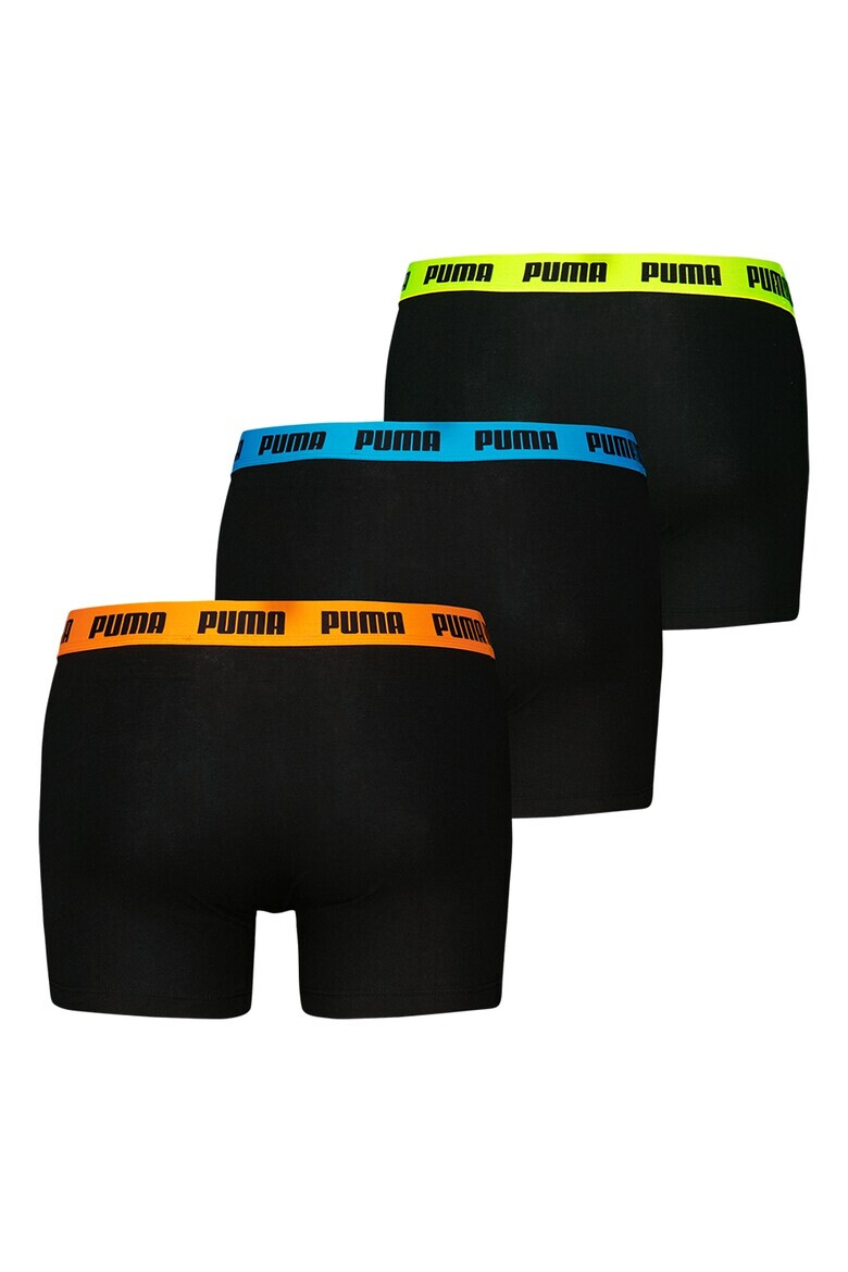 Puma Боксерки с лого на талията - 3 чифта - Pepit.bg