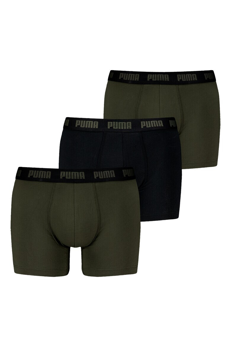 Puma Боксерки с лого на талията - 3 чифта - Pepit.bg