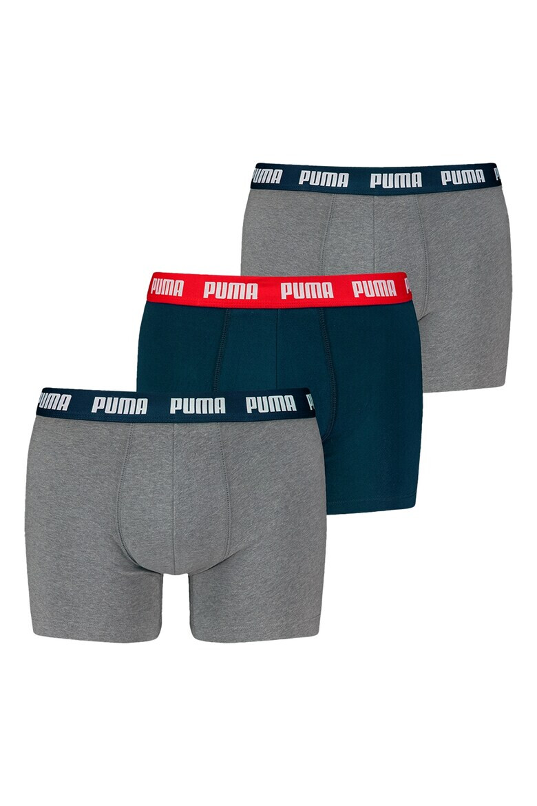 Puma Боксерки с лого на талията - 3 чифта - Pepit.bg
