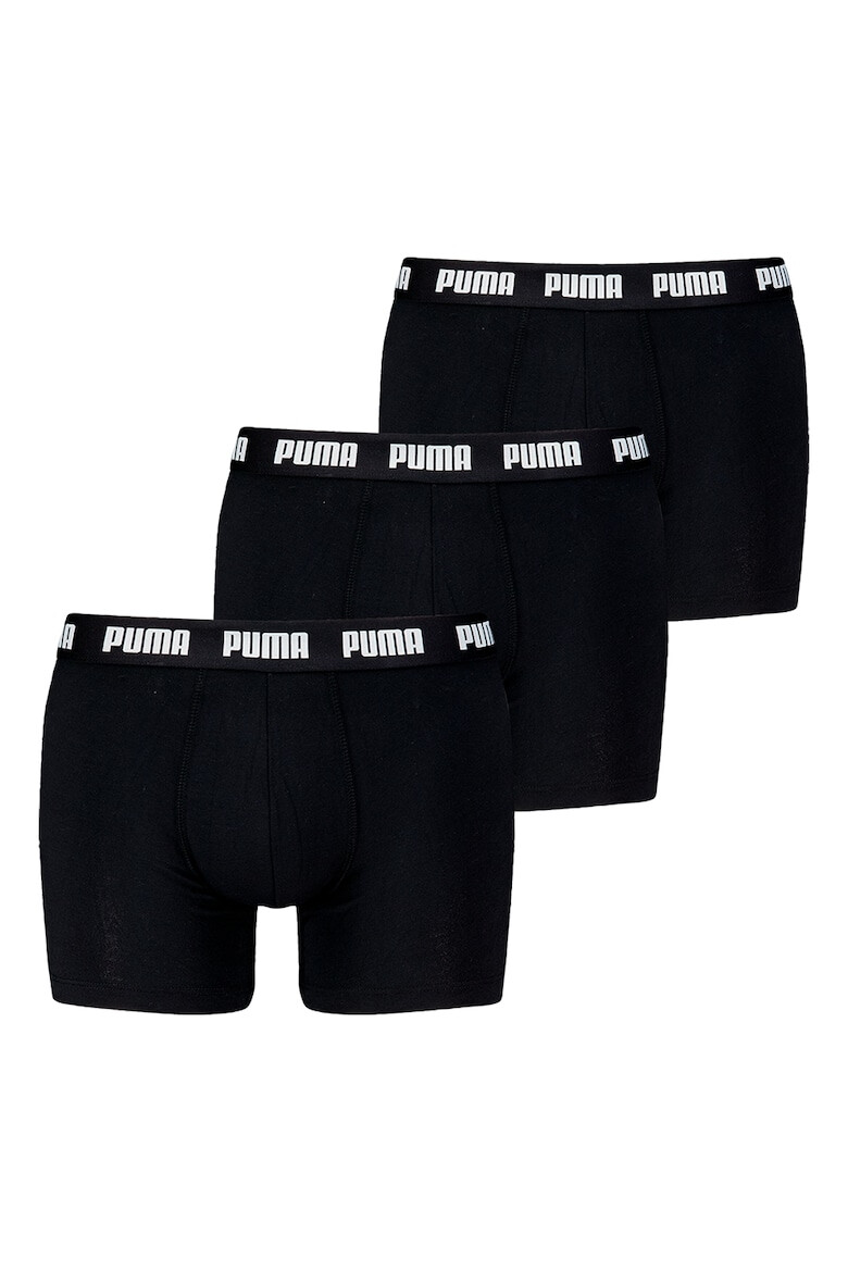 Puma Боксерки с лого на талията - 3 чифта - Pepit.bg