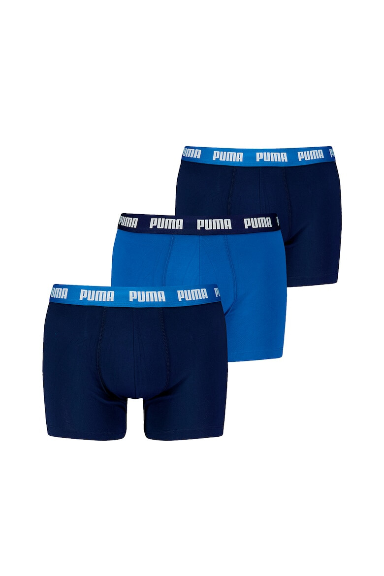 Puma Боксерки с лого на талията - 3 чифта - Pepit.bg