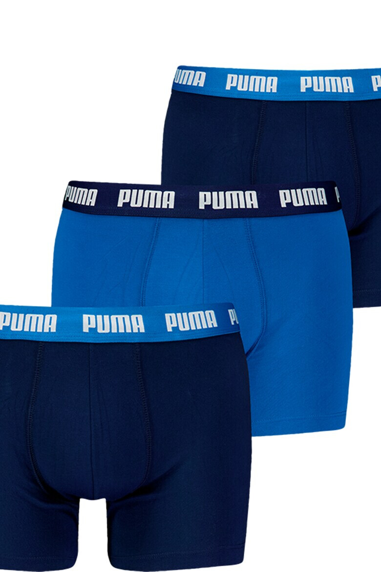 Puma Боксерки с лого на талията - 3 чифта - Pepit.bg